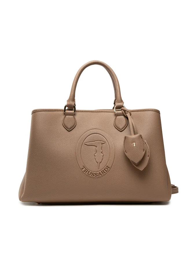 Trussardi Handbag Iris Tote Brown