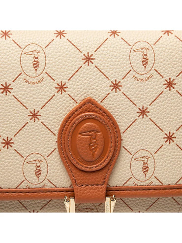 Trussardi Handbag Claver Shoulder Beige