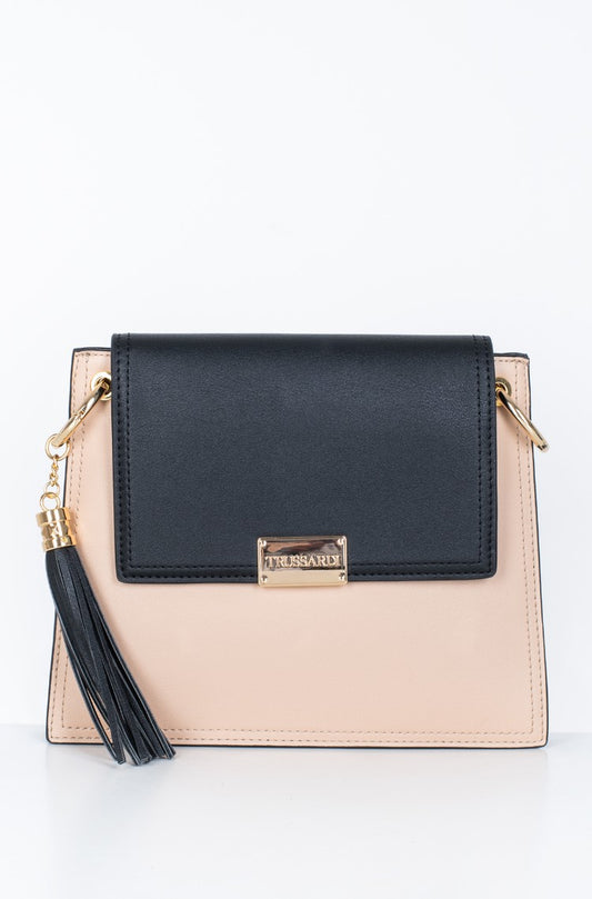 Trussardi Jeans Shoulder bag Black/Beige