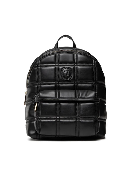 Trussardi Zaino Alyssa Backpack Sm Quilted Smooth Nero