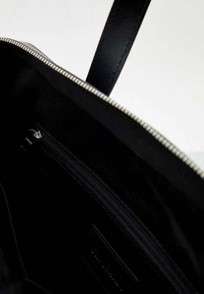 Trussardi Laptop Bag 100% Leather Black