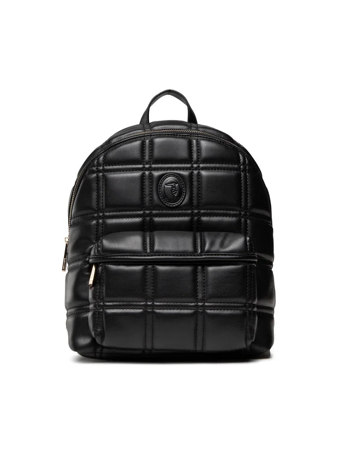Trussardi Zaino Alyssa Backpack Sm Quilted Smooth Nero