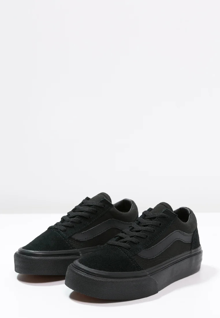 Vans Triple Black Platform Trainer